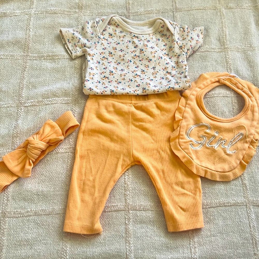4 piece babygirl set